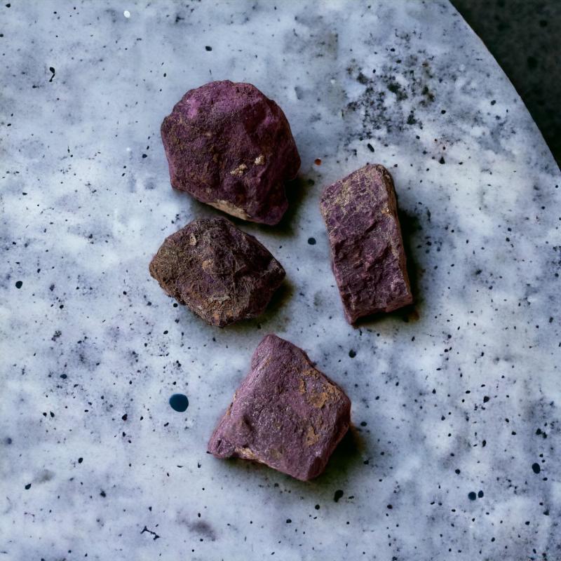 Rå purpurit fra Namibia - Krystal.dk