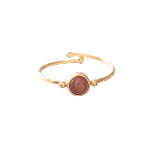 Faithful Karneol ring fra A Beautiful Story - 295 kr.- hos Krystal.dk