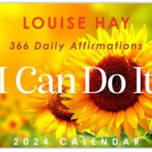 I Can Do It - 2024 kalender fra Louise L Hay - 169 kr.- hos Krystal.dk