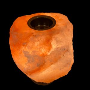 Aroma saltlampe fra Himalaya - Krystal.dk