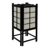 Sort Shoji gulvlampe i moderne design.
