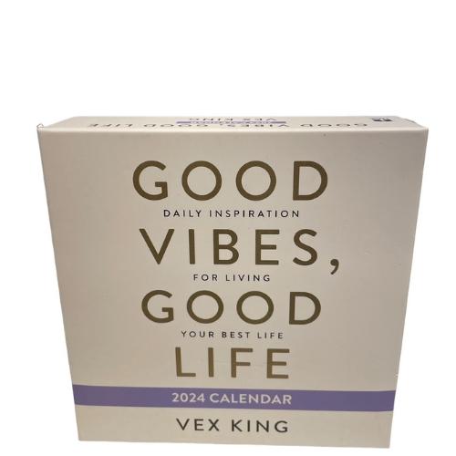 Good Vibes, Good Life 2024 Calendar - Daily Inspiration for Living Your  Best Life