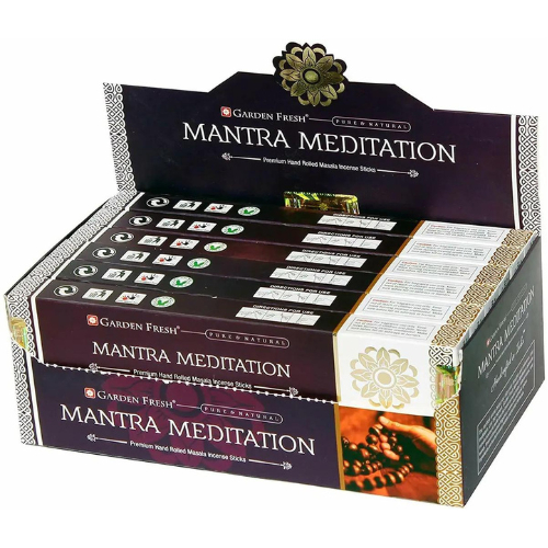 Se Mantra meditation røgelse hos Krystal.dk