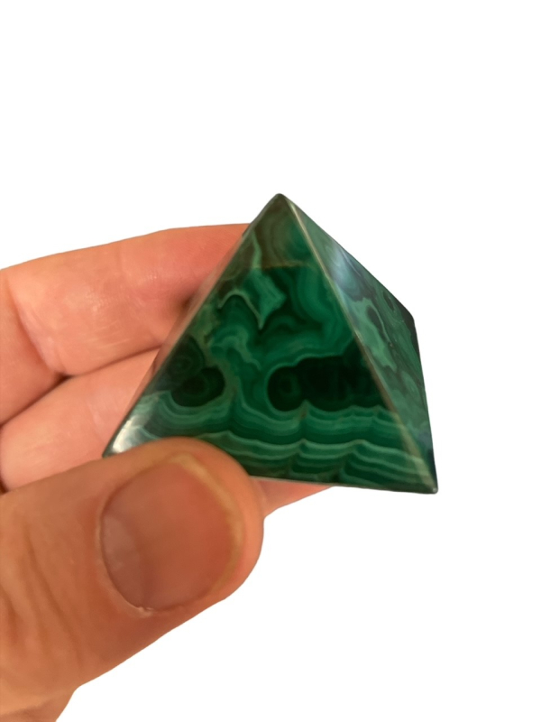 Billede af Malakit pyramide