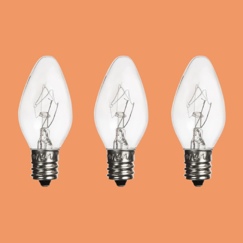 Billede af 3 x 15 watt glødepærer til saltlamper